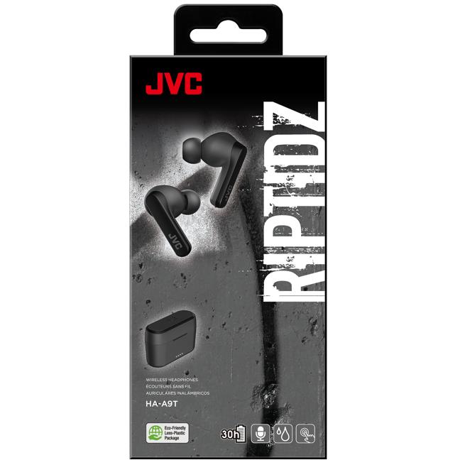 Earbuds, JVC HA-A9T-B - Black IMAGE 2