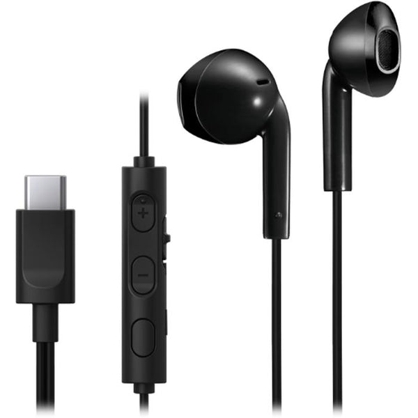 Earbuds, JVC HA-FR17UC-B - Black IMAGE 1