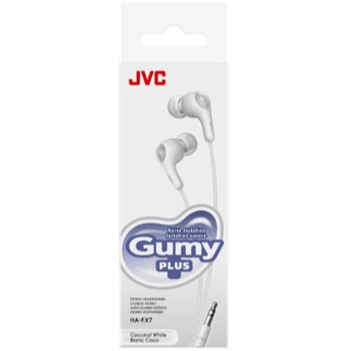 GUMY Earbuds, JVC HA-FX7-WN - White IMAGE 2