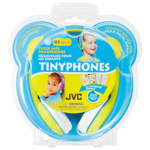 Children Headphones, JVC  HA-KD7-YN - Yellow IMAGE 2