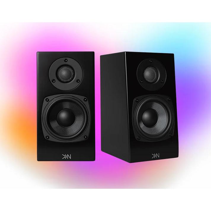 100W Bookshelf Speaker, KINONE - Black - Pair IMAGE 2