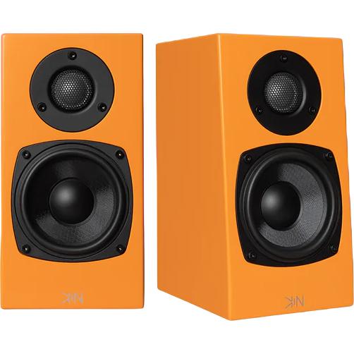 100W Bookshelf Speaker, KINONE - Orange - Pair IMAGE 1