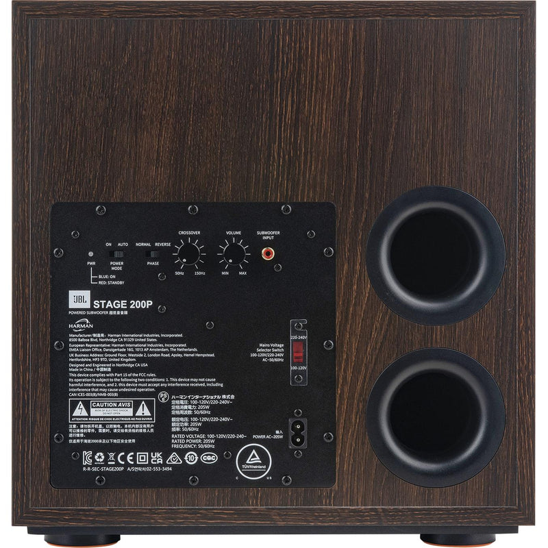 10" 300W Subwoofer, JBL 200P - Black IMAGE 8