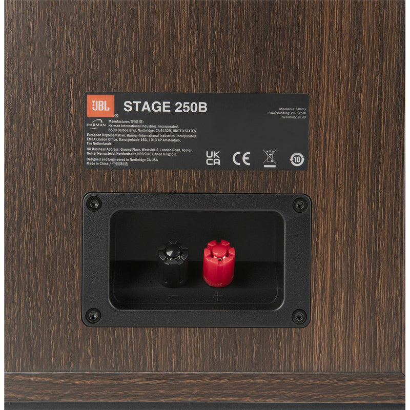 Stage 75W Bookshelf Speaker, JBL 250B Black - PAIR IMAGE 9