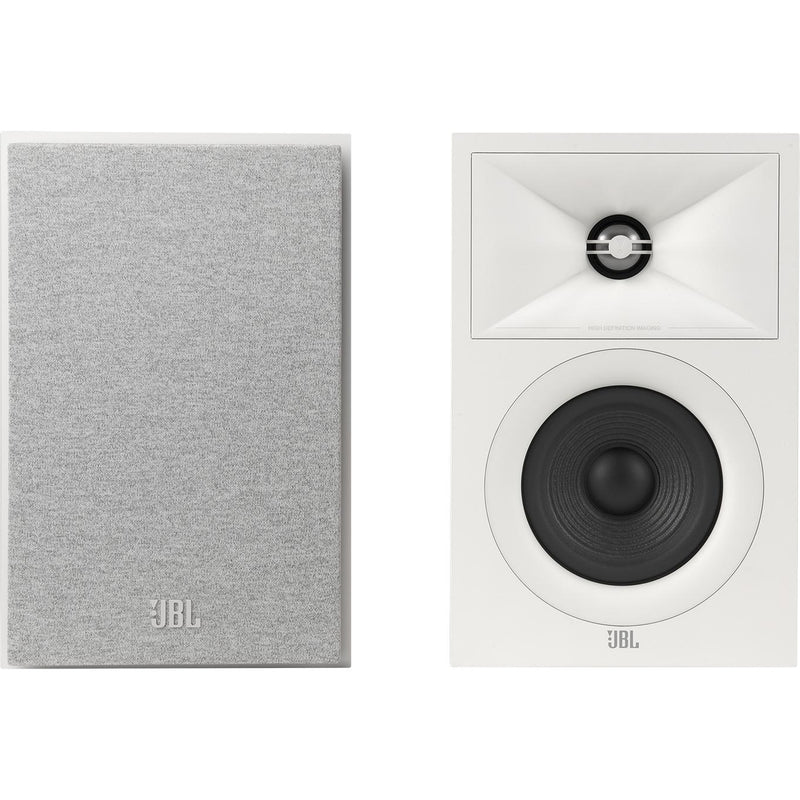 Stage 75W Bookshelf Speaker, JBL 240B White - PAIR IMAGE 2