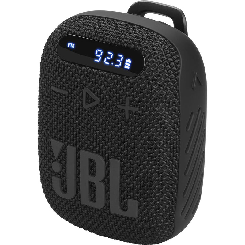 Dock HandleBar FM Wireless Bluetooth Waterproof Speaker, JBL WIND3 - Black IMAGE 11