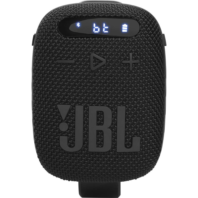 Dock HandleBar FM Wireless Bluetooth Waterproof Speaker, JBL WIND3 - Black IMAGE 3