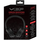 NC Wireless Over-ear headphones, RAGE RAH972 - BLACK IMAGE 2