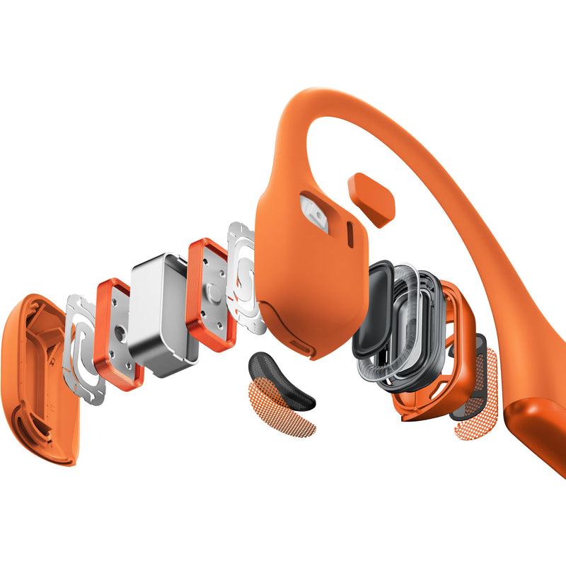 Conduction Open-Ear Bluetooth Sport Headphones OpenRun Pro 2 Mini Snokz S820 - Orange IMAGE 4