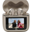 Wireless over-ear noise cancelling headphones. JBL TOURPRO3 - Latte IMAGE 2