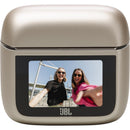 Wireless over-ear noise cancelling headphones. JBL TOURPRO3 - Latte IMAGE 9