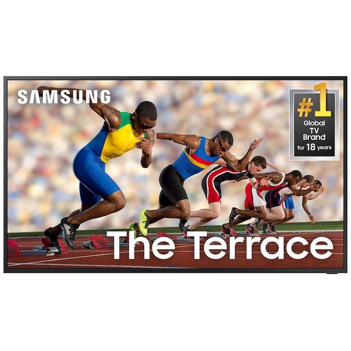 65" 4K UHD HDR QLED Smart Outdoor TV, Samsung The Terrace QN65LST9DAFXZC IMAGE 2