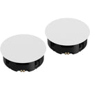 In-Ceiling 8in By Sonance Pair , Sonos INCL8WW1 - White IMAGE 1