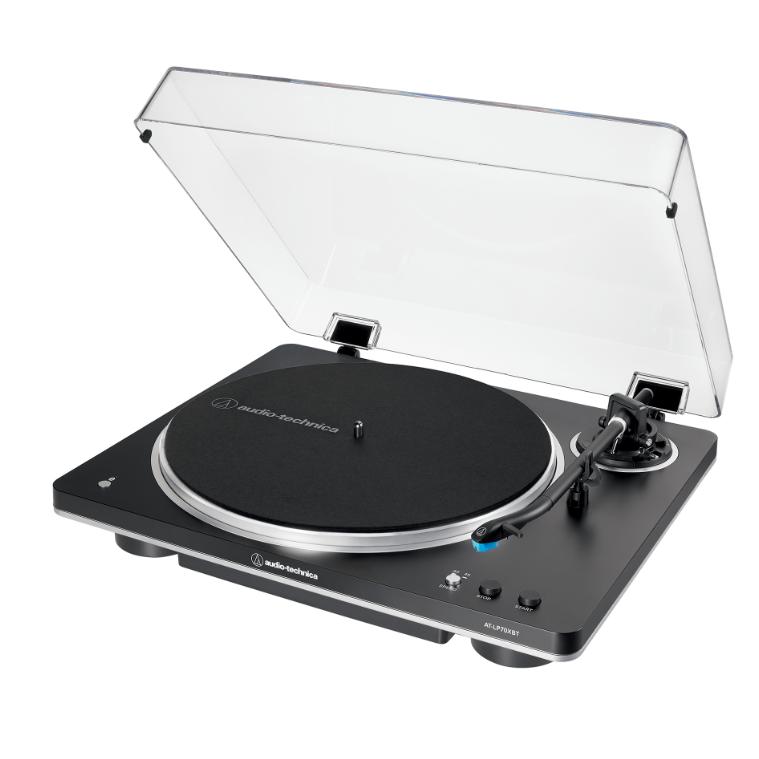 Belt Drive Turntable With BLUETOOTH, Audio-Technica AT-LP70XBT-BS - Black Silver IMAGE 3