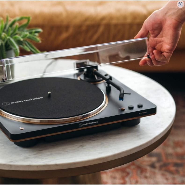 Belt Drive Turntable With BLUETOOTH, Audio-Technica AT-LP70XBT-BS - Black Bronze IMAGE 4