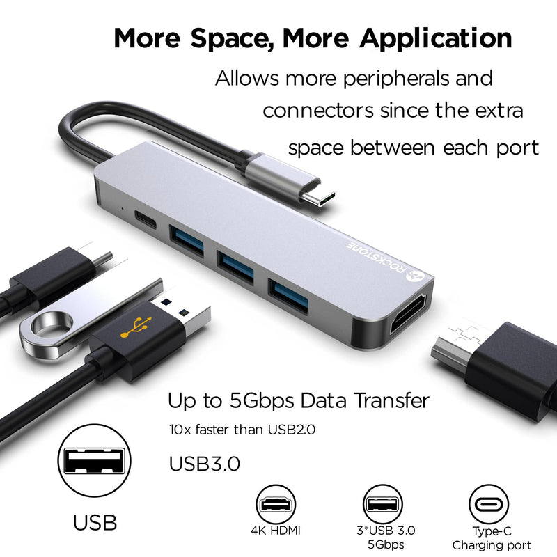 Rockstone USB-C 5-in-1 Hub IMAGE 7