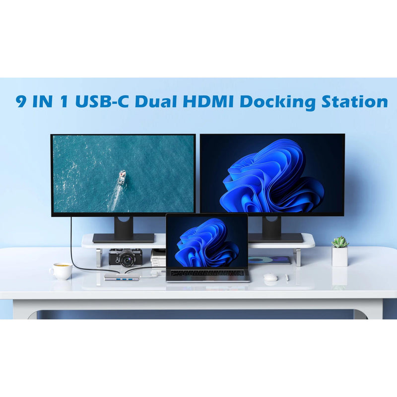 Rockstone USB-C 9-in-1 Dual HDMI Hub IMAGE 11