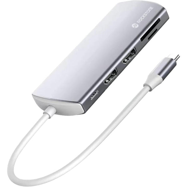 Rockstone USB-C 9-in-1 Dual HDMI Hub IMAGE 1