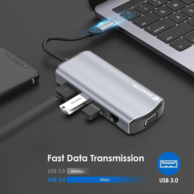 Rockstone USB-C 11-in-1 Hub IMAGE 6