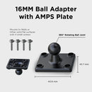 Mighty Mount Heavy Duty AMPS mount for Tablet/iPad/Phone M9500-A2 IMAGE 4