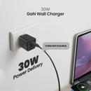 GaN 30W Wall Charger - Black IMAGE 3