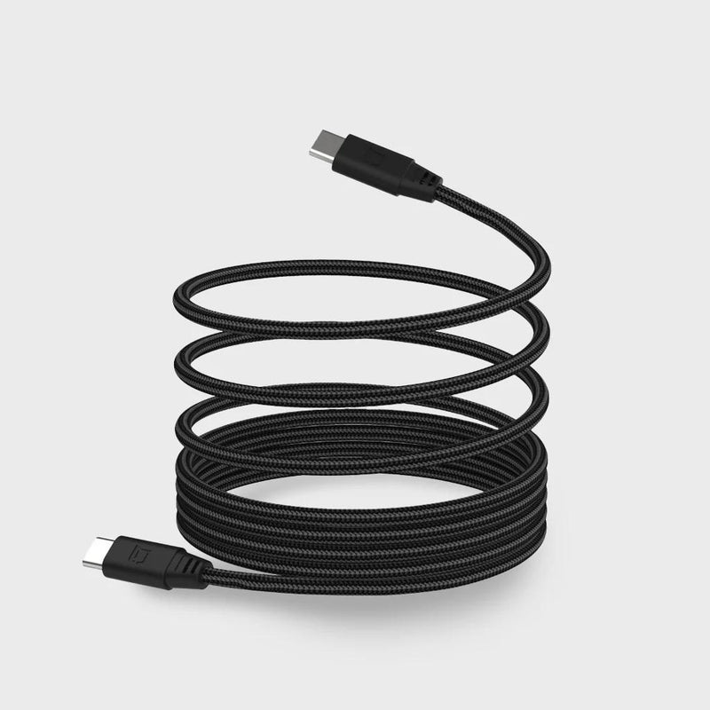 Magnetic 2 Meter USB-C to USB-C Cable - Black IMAGE 2