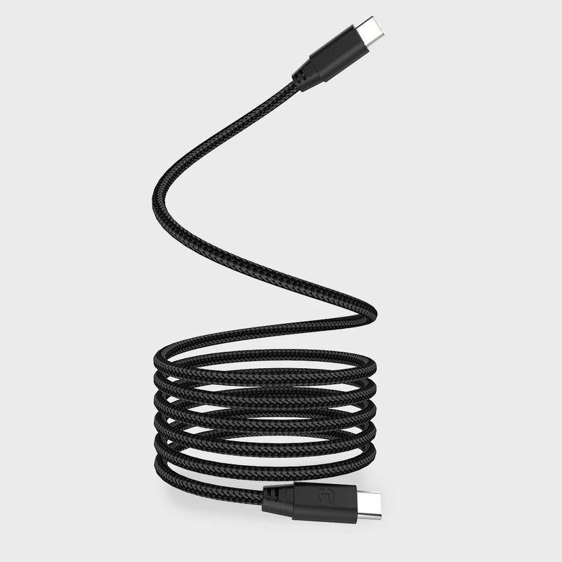 Magnetic 2 Meter USB-C to USB-C Cable - Black IMAGE 3