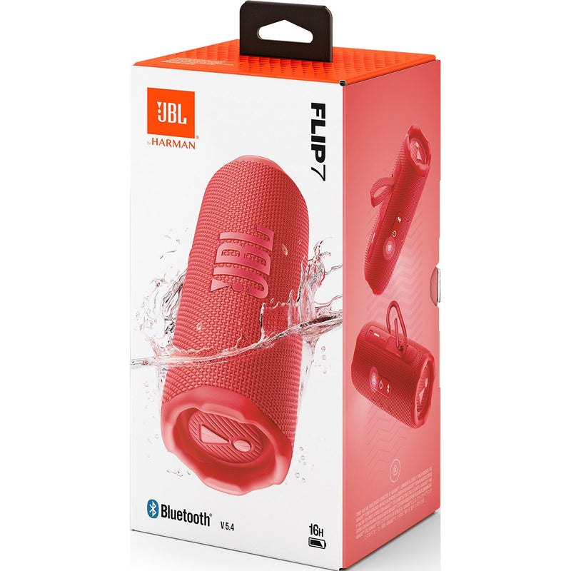 20W Wireless Bluetooth Waterproof Portable Speaker,  Flip 7 - Red IMAGE 12