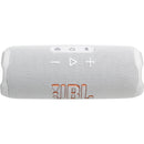 20W Wireless Bluetooth Waterproof Portable Speaker,  Flip 7 - White IMAGE 5