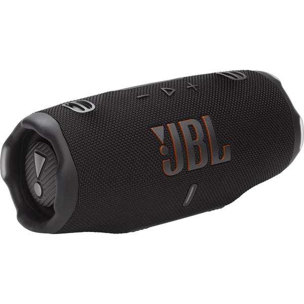 30W Wireless Bluetooth Waterproof Portable Speaker,  Charge 6 - Black IMAGE 1