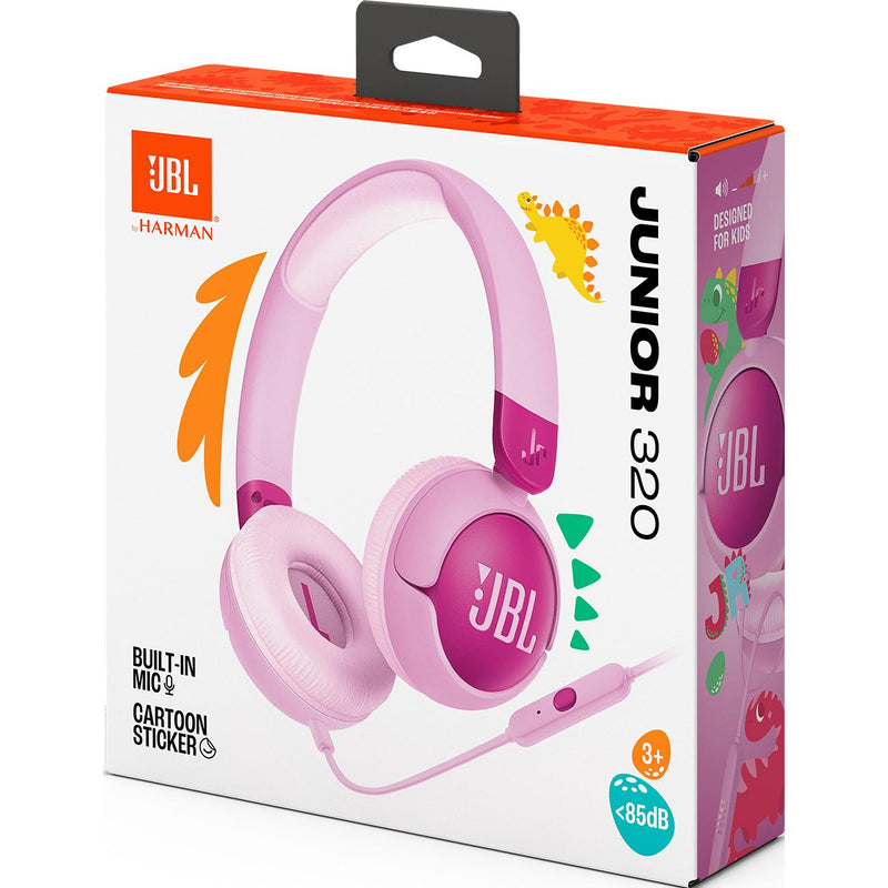 Children’s Over-Ear Headphones, JBL JR 320 - Purple IMAGE 7