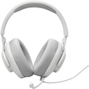 Professional gaming wired PC over-ear headset, JBL Quantum 100M2 - White IMAGE 1