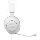 Professional gaming wired PC over-ear headset, JBL Quantum 100M2 - White IMAGE 5