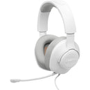 Professional gaming wired PC over-ear headset, JBL Quantum 100M2 - White IMAGE 6