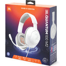 Professional gaming wired PC over-ear headset, JBL Quantum 100M2 - White IMAGE 9