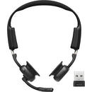 USB-A Open-Ear Headset BT Noise Cancelling Boom Mike OpenMeet, Shokz C610-AA-BK IMAGE 1