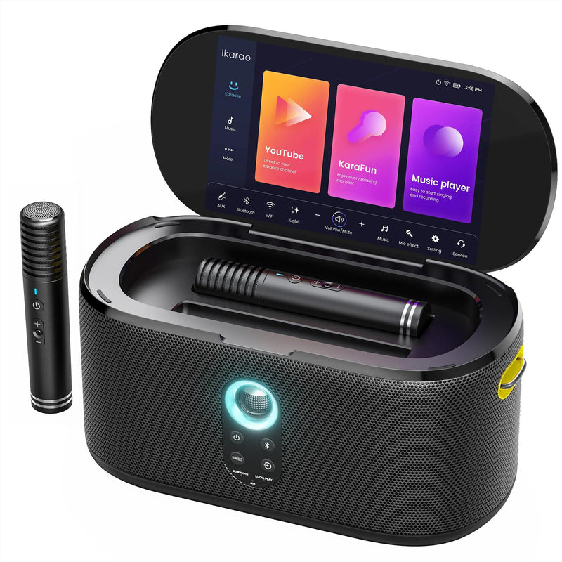 Portablee Karaoke Speaker/System. Ikarao Shell S1 IMAGE 3