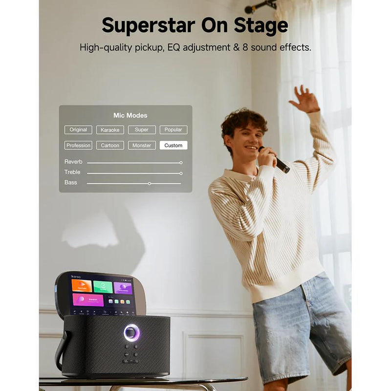 Portablee Karaoke Speaker/System. Ikarao Shell S2 IMAGE 10