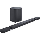 Atmos 7.1.4 channel  wireless Detachable surrond hp soundbar, JBL BAR1000M2-BK IMAGE 4