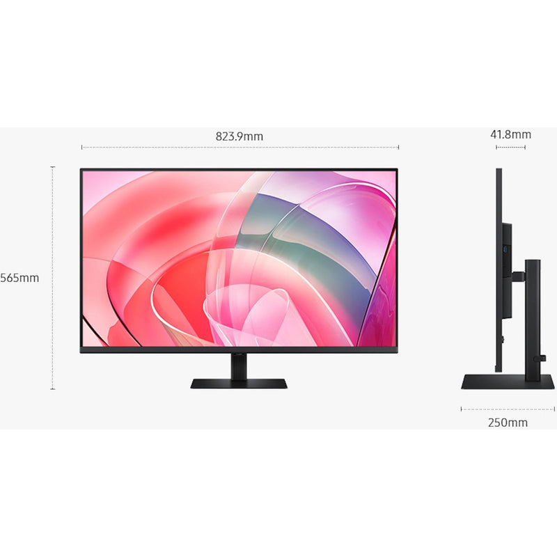 37 in FHD 4K Moniror Whitouh USB-C, Samsung LS37D702EANXZA IMAGE 4