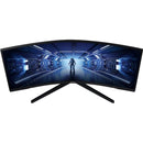 34 in Curved Gaming Monitor WITH 165HZ refresh, Samsung LC34G55TWWNXZA IMAGE 12