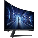 34 in Curved Gaming Monitor WITH 165HZ refresh, Samsung LC34G55TWWNXZA IMAGE 4