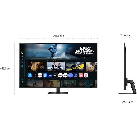 43 in  Smart Gaming Monitor, Samsung LS43FM702UNXZA IMAGE 10