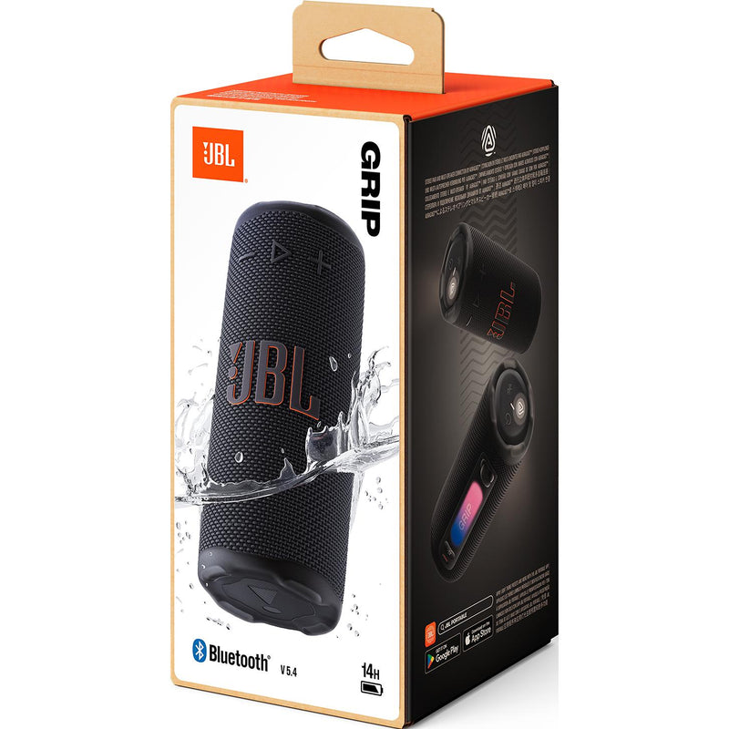 Wireless Bluetooth Waterproof Portable Speaker, GRIP - Black IMAGE 7