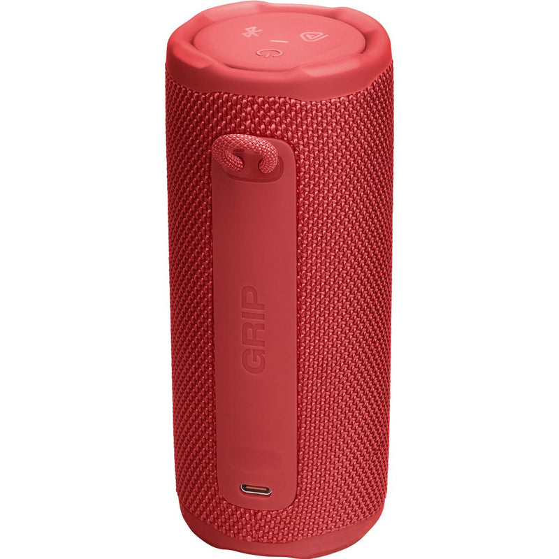Wireless Bluetooth Waterproof Portable Speaker, GRIP - Red IMAGE 2