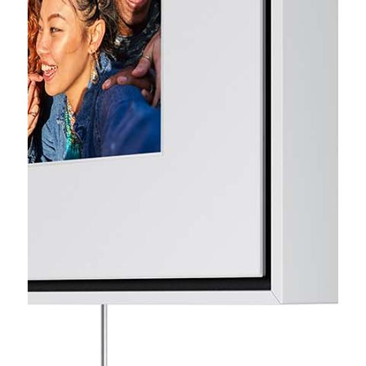 white bezel for Samsung LS60D.  SAMSUNG VG-SCFD60WTBZA IMAGE 1
