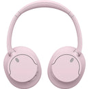 Bluetooth Wireles Headphones, Sony WHCH720 - Pink IMAGE 2