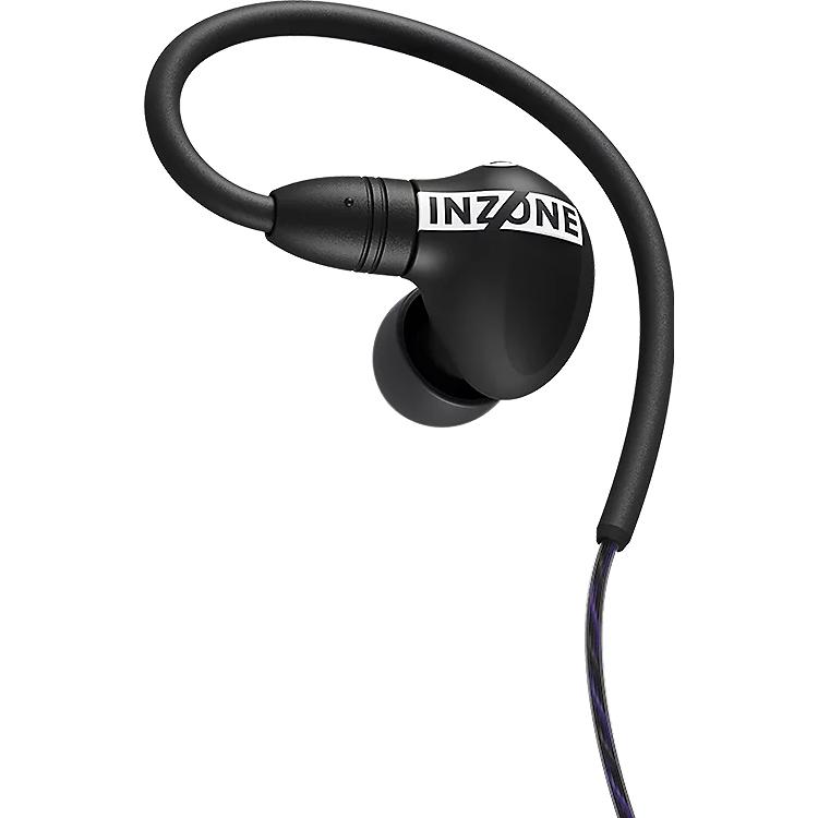 gaming wired PC in Ear headset, Sony IERG900B - Black IMAGE 1