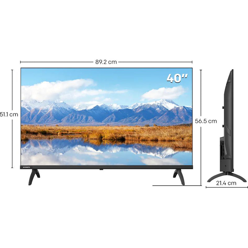 40'' Smart LED 4KTV,  Skyworth 40E5500A IMAGE 2