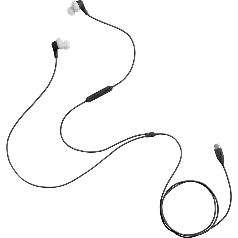 Sweatproof In-Ear Sport Headphones, USB-C, JBL Endurance RUN3C - Black IMAGE 6